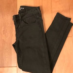 American Eagle Jeggings - Olive